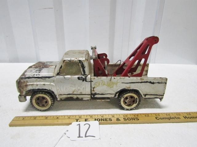 Vtg Tonka Pressed Steel Wrecker Truck