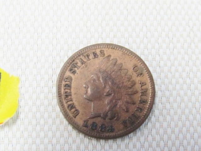 1884 Indian Head Penny