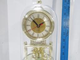 Modern Quartz Anniversary Clock On Pedestal