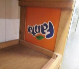 Very Nice Coca Cola / Fanta Point Of Sale Display Rack (Local Pick Up Only)