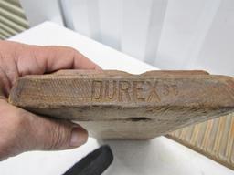 Vtg Wooden Durex 5760055 10 Cigar Mold Press