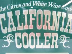 Nice Framed California Cooler Sign