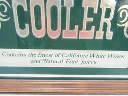 Nice Framed California Cooler Sign