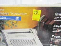 New Smith Corona N A 3 H H Display Dictionary Typewriter Word Processor
