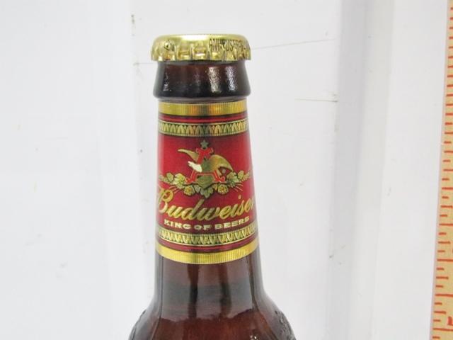 Vtg 1998 Budweiser " Thank You " Beer Bottle Limited Edition Full Bottle