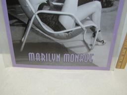 Metal Marilyn Monroe Sign Still Wrapped In Factory Cellophane