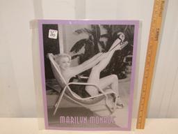 Metal Marilyn Monroe Sign Still Wrapped In Factory Cellophane