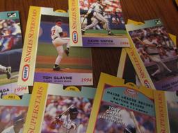 Vtg Kraft Singles Superstars 1994 Pop Up Action Baseball Cards