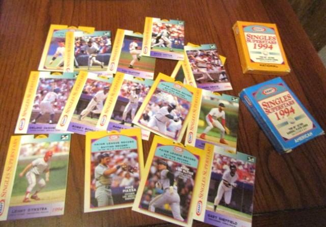 Vtg Kraft Singles Superstars 1994 Pop Up Action Baseball Cards