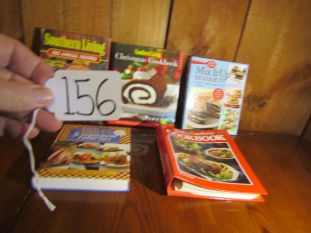 Lot Of 5 Hard Cover Cookbooks