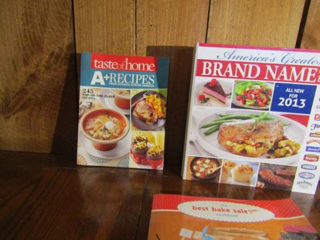 Lot Of 5 Cookbooks