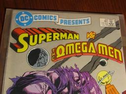 Vtg January 1986 D C Comics #89 Superman Vs. The Omega Men