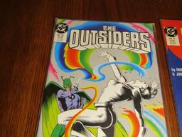 2 Vtg D C Comics February And March 1987 #s 16 And 17 The Outsiders