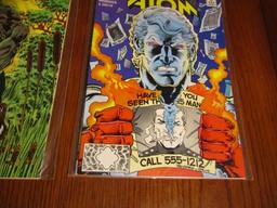 2 Vtg D C Comics July And Aug. 1988 #s 17 And 18 Captain Atom