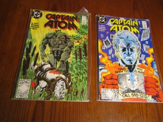 2 Vtg D C Comics July And Aug. 1988 #s 17 And 18 Captain Atom