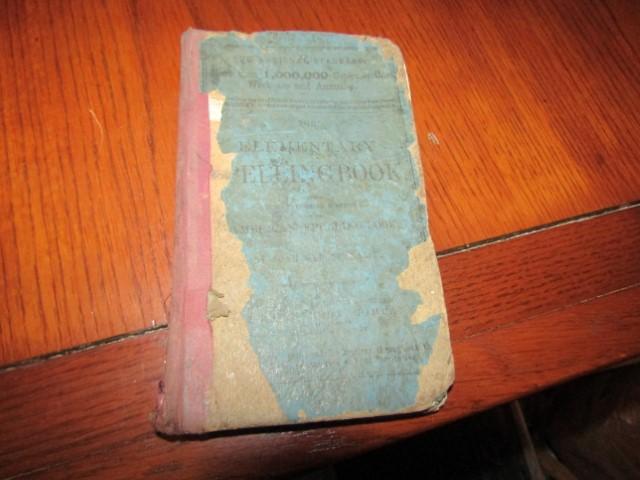 Antique 1880 The Elementary Spelling Book