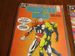 3 Vtg D C Comics Oct. 1986, Aug. And Sept. 1987 #s 9, 19 And 20 Booster Gold