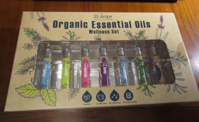 N I B 21 Drops Organic Essential Oils Set