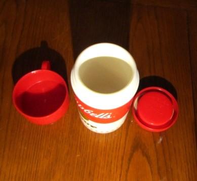 Vtg 1998 Campbell's Soup Thermos / Soup Can-tainer