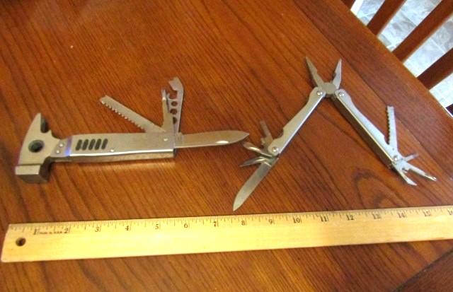 2 Stainless Steel Multi Tools