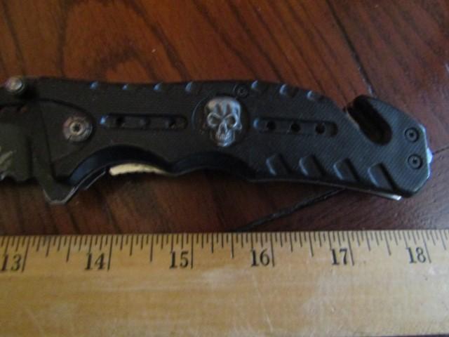 2 Tactical Folding Knives W/ Belt Clips