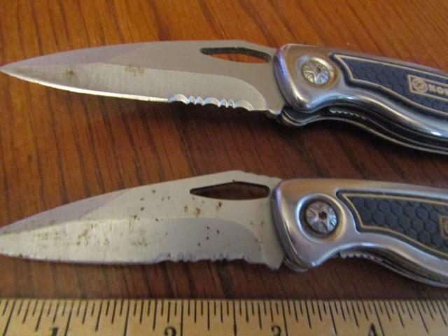 2 Kobalt Pocket Knives