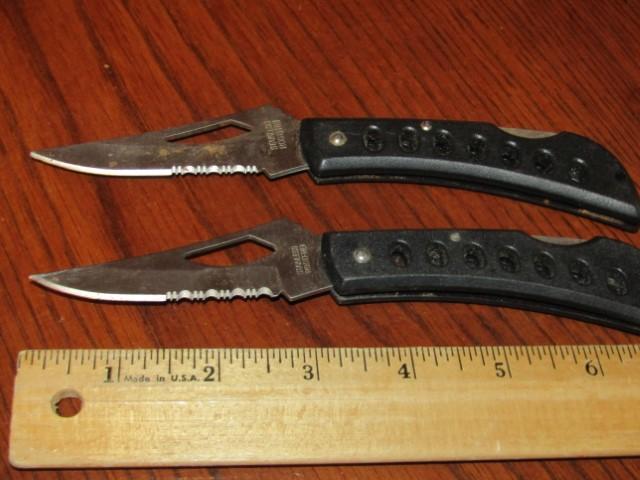 2 Folding Tactical Pocket Knives