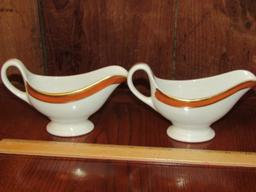 2 Vtg Shenango China Gravy Boats