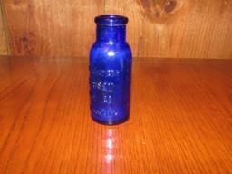 Antique Bromo Seltzer Emerson Drug Co. Cobalt Blue Bottle