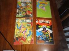 4 Vtg D C Comics April, May, June And July 1987 #s 18, 19, 20 And 21 The Outsiders