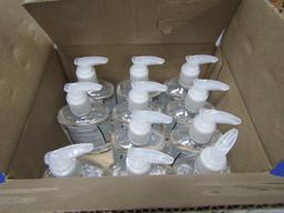 N I B Box Of Twelve 8 Ounce Bottles Of Germ - X Hand Sanitizer