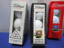 12 New In The Box Titleist Golf Balls