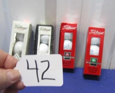 12 New In The Box Titleist Golf Balls