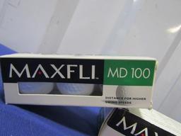 12 New In The Box Maxfli M D 100 Golf Balls