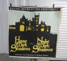 Hand Painted On Canvas Movie Poster " House Of Dark Shadows And Night Of