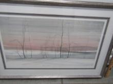 Framed And Triple Matted Limited Edition 245/500 Print " Nature's Solitude "
