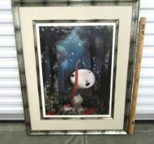 Limited Edition 122/1000 Framed Print " Miroir " Autographed And By Joe Sorren