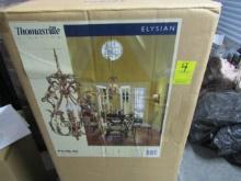 N I B Thomasville Lighting " Elysian " Model P4106-02 Chandelier, Factory Sealed