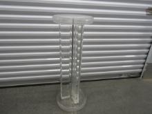 Heavy Acrylic Pedestal Stand (LOCAL PICK UP ONLY)