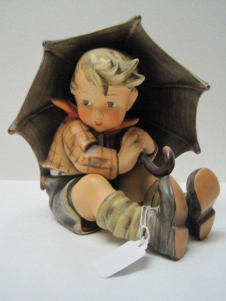 Goebel Hummel Umbrella Boy Figurine