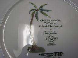 British Colonial Collection Plates Colonial Tradewind by Church Fisher & Lenox China