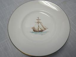 British Colonial Collection Plates Colonial Tradewind by Church Fisher & Lenox China