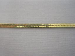 18" Herringbone 14k Gold Chain