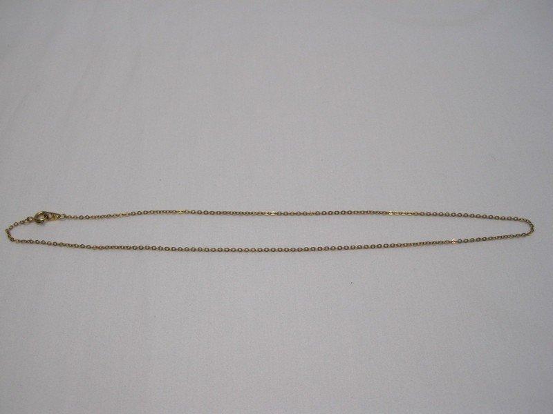 16" Gold Tone Chain