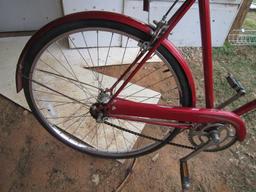 Free Spirit FS3 Retro Red Bicycle, Spoke Wheels