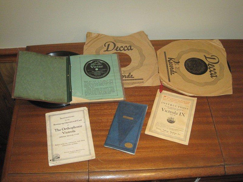 1920's Victrola Victor Talking Machine Co. Granada 16467 Phonograph Record Player