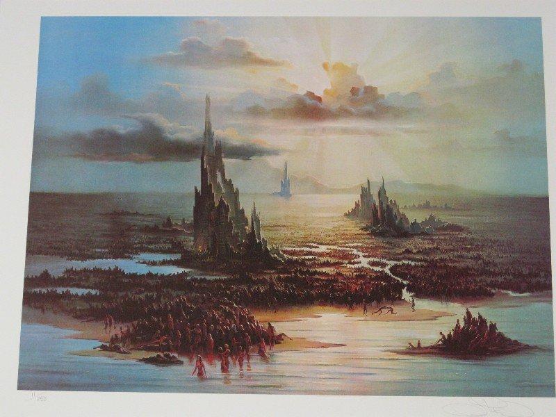 "Overpopulation" Artist Signed John Pitre