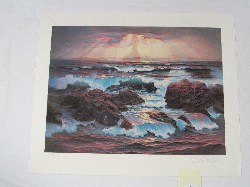 "Retribution" Artist Signed John Pitre