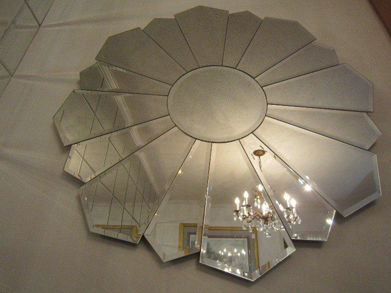 Flower Design Mirror