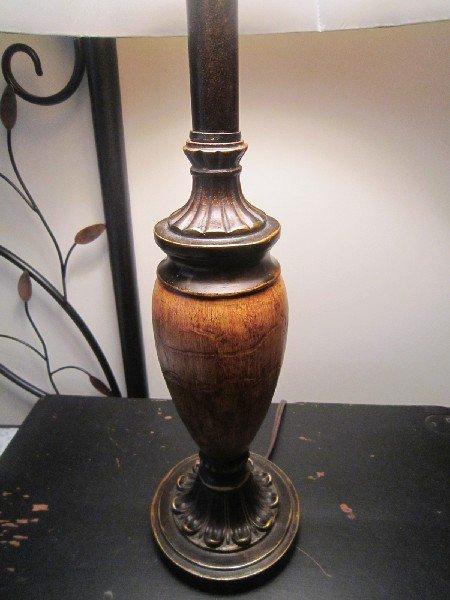 Urn Design Bronzed Ornate Motif Lamp